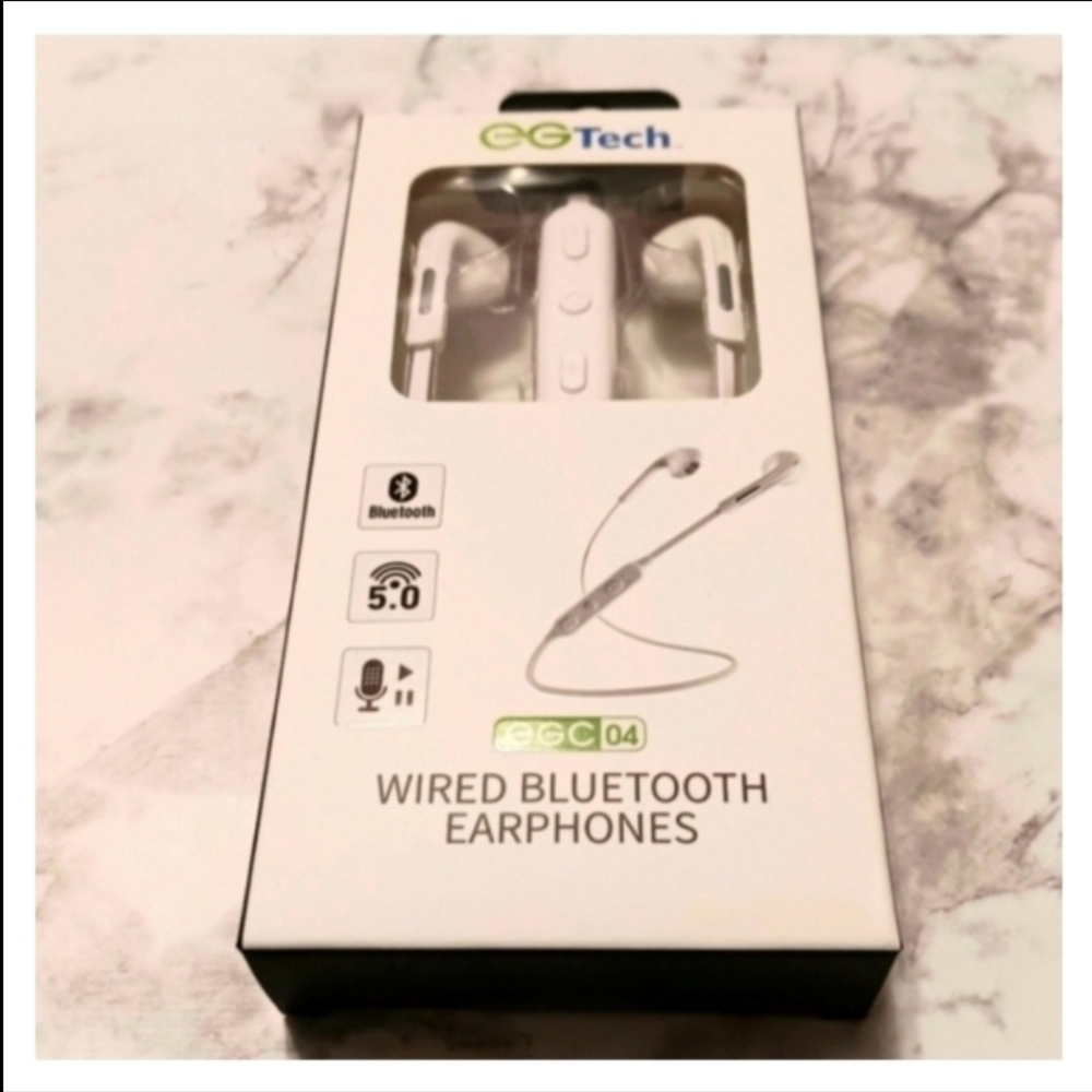 eG Tech Bluetooth Earphones - Brand New!